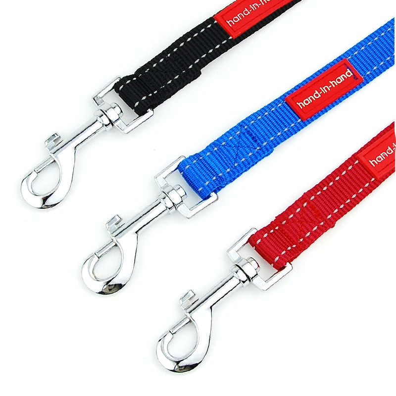 Dây dắt cho chó chỉ viền HAND IN HAND Reflective Stripe & Nylon Padded Lead