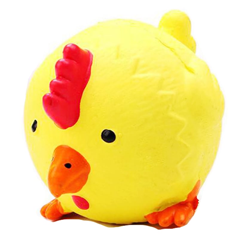 Đồ chơi cho chó kêu chút chít bằng cao su ELITE hình con gà