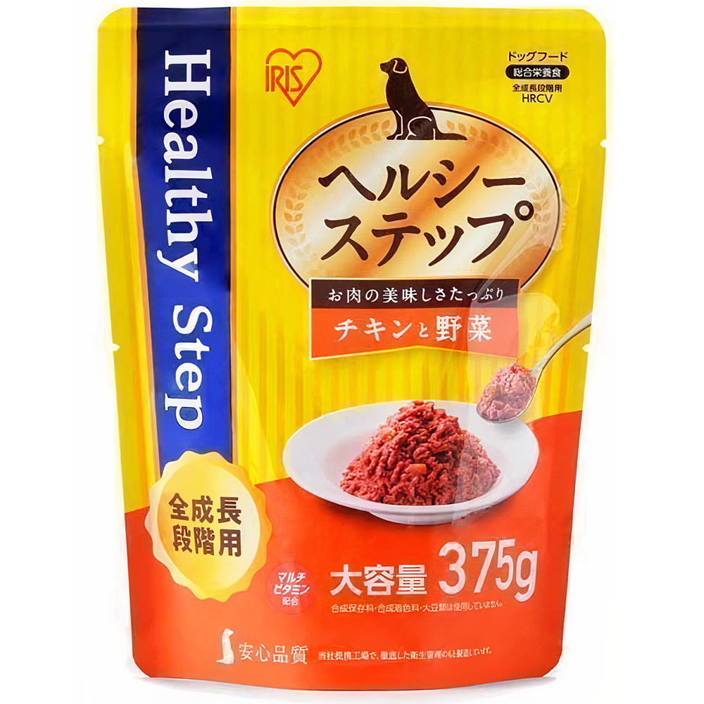 Pate cho chó trộn vị IRIS OHYAMA Aiwang Chicken Carrot Oat