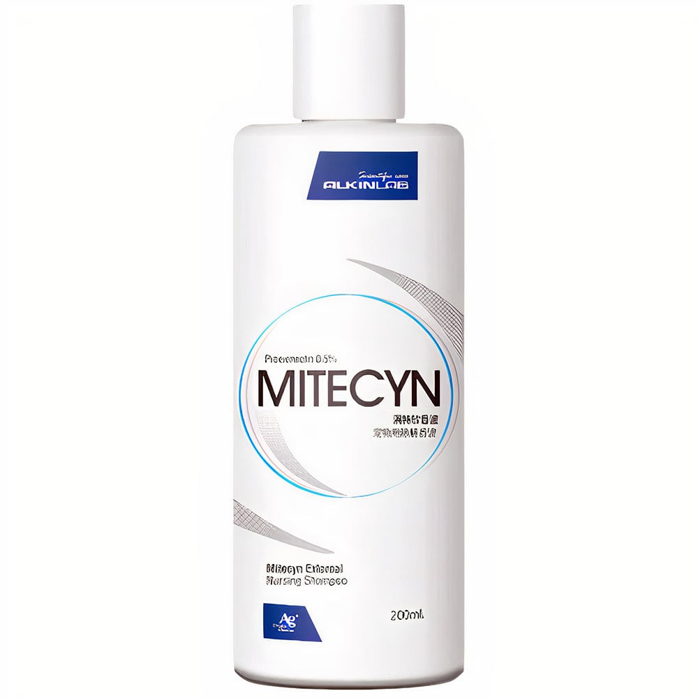 Sữa tắm trị ghẻ cho chó mèo ALKIN Mitecyn Nursing Shampoo