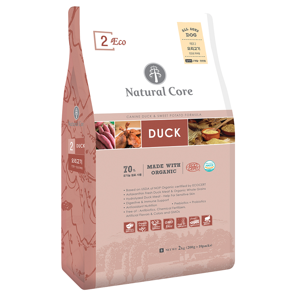 Thức ăn cho chó hữu cơ NATURAL CORE Duck Potato Organic