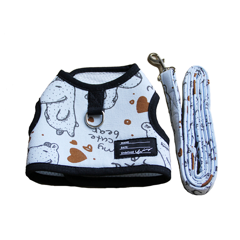 Yếm cho chó mèo kèm dây dắt AMBABY PET 1JXS015