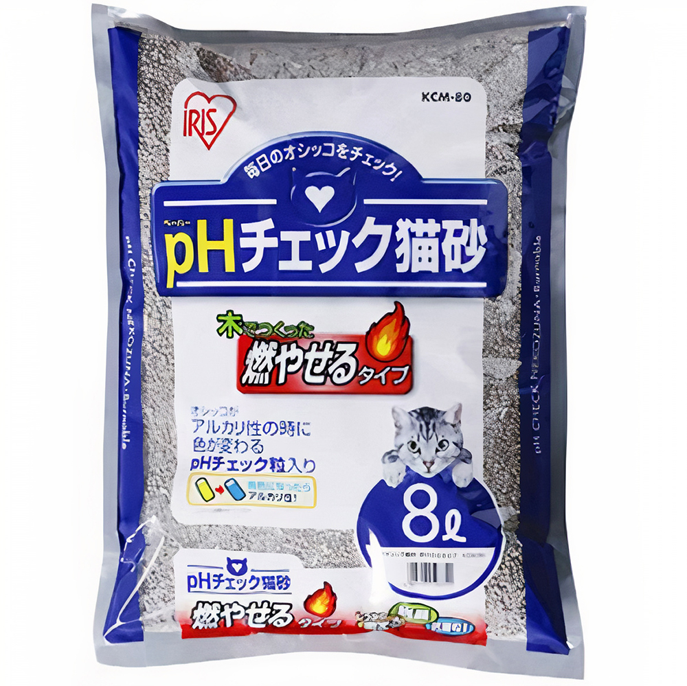 Cát vệ sinh cho mèo bột gỗ đất sét IRIS OHYAMA KCM-80
