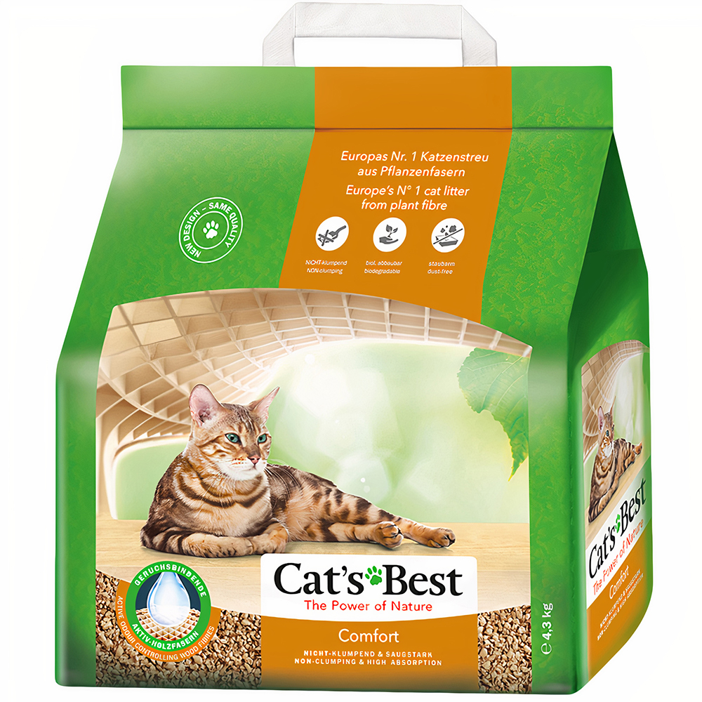 Cát vệ sinh hữu cơ cho mèo CATS BEST Comfort