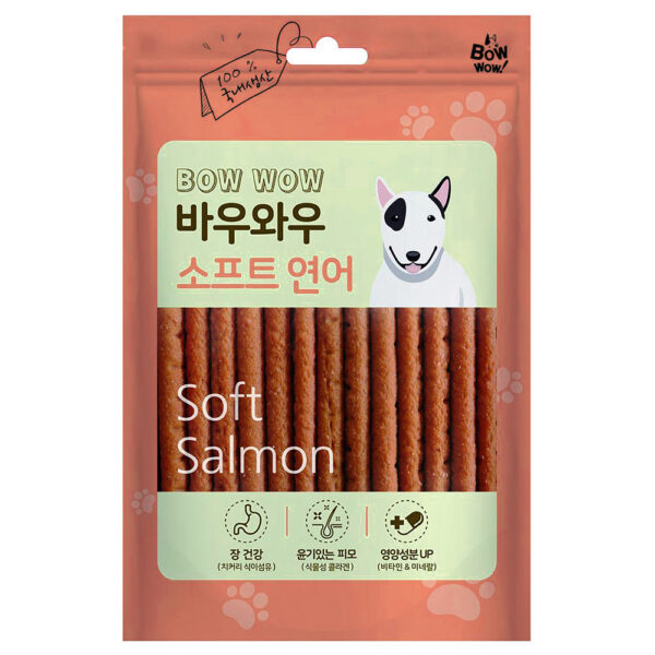 Que bánh thưởng cho chó BOWWOW Soft Salmon