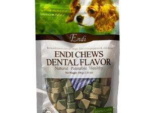 Bánh thưởng cho chó dạng hạt VEGEBRAND Orgo Endi Chew Dental Flavor