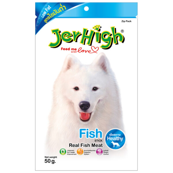 Bánh thưởng cho chó vị cá JERHIGH Fish Stick