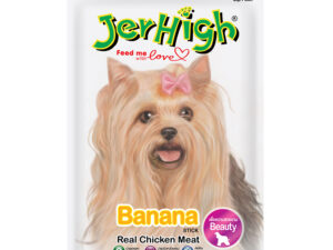 Bánh thưởng cho chó vị chuối JERHIGH Banana Stick