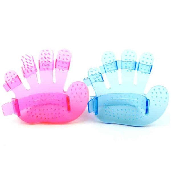 Găng tay tắm cho chó mèo BOBO Pet Grooming Brush Gloves