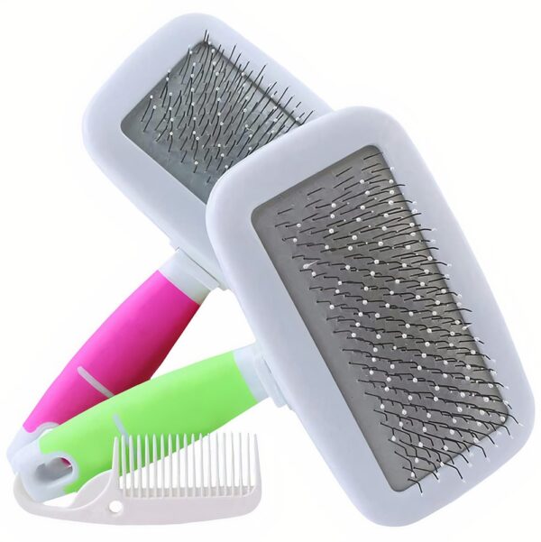 Lược chải lông chó mèo đầu lưỡi mềm BOBO Pet Comb