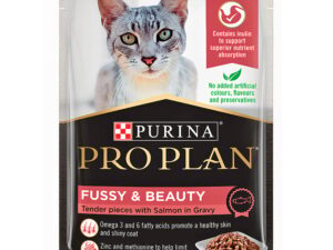 Pate cho mèo kén ăn và làm đẹp lông PURINA PRO PLAN Fussy Beauty