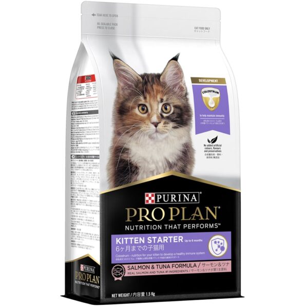 Thức ăn cho mèo con vị cá hồi cá ngừ PURINA PRO PLAN Kitten Starter