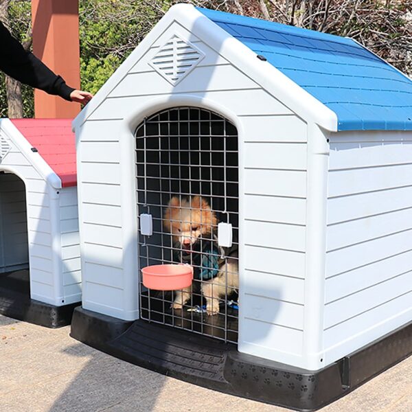 Nhà cho chó bằng nhựa dáng vuông XINDING 426