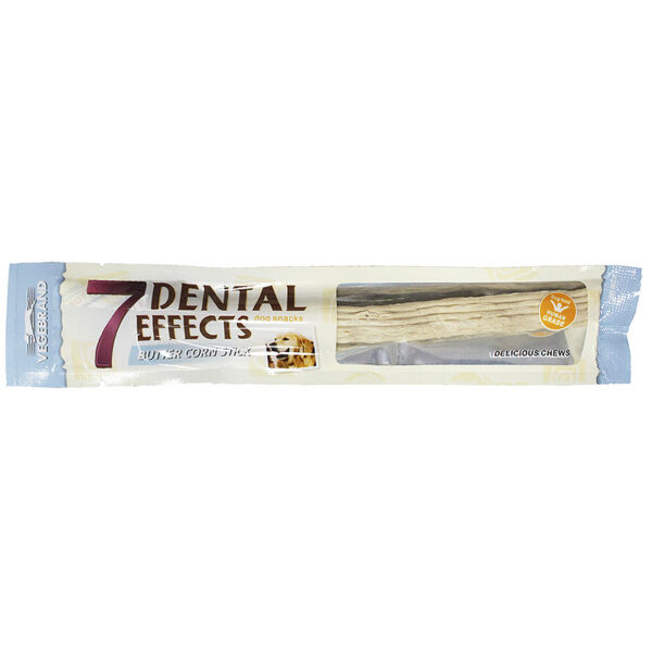 Xương gặm sạch răng cho chó que lẻ vị ngô VEGEBRAND 7 Dental Effects Butter Corn Stick