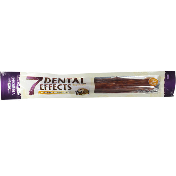 Xương gặm sạch răng cho chó vị thịt bò nướng VEGEBRAND 7 Dental Effects Roast Beef Stick