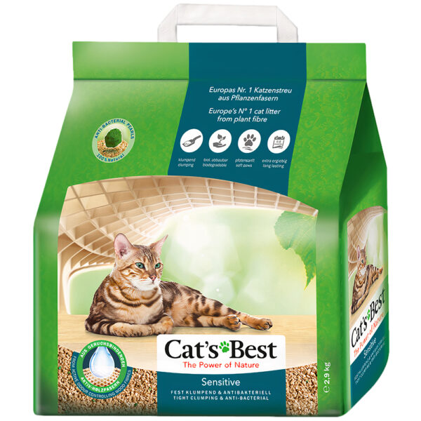 Cát vệ sinh hữu cơ cho mèo CATS BEST Sensitive